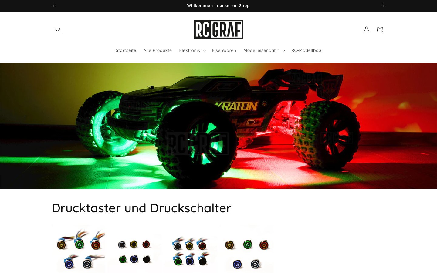 RCGRAF Online-Shop für RC-Modellbau und Elektronik